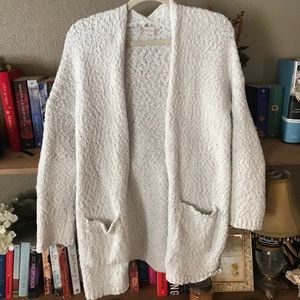 White Sweater Cardigan - by Altar’d State